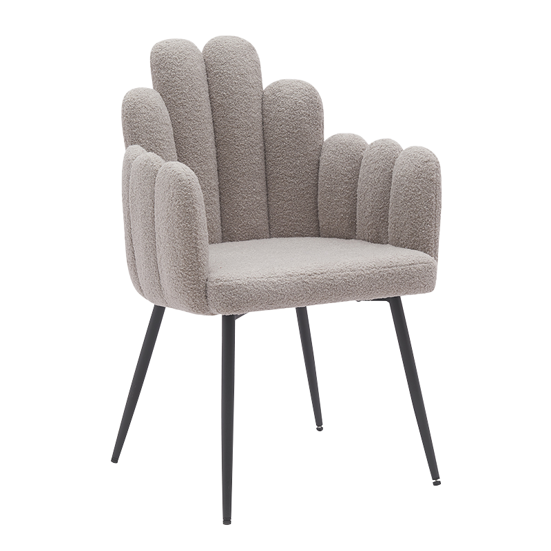 Szürke, fekete fém lábas étkezőszékek (Y-C14)