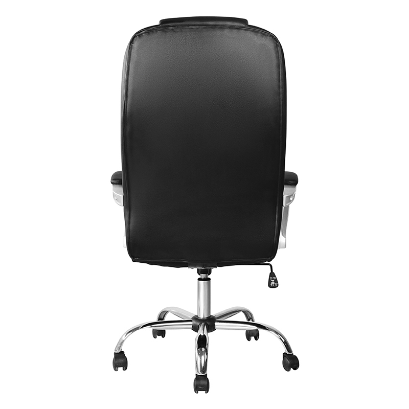Magas háttámlájú vezetői irodai szék festéssel párnázott karfával (M-6123)