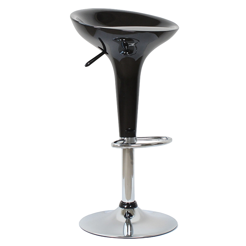 Fekete ABS műanyag forgó emelő bárszék (GY-901)