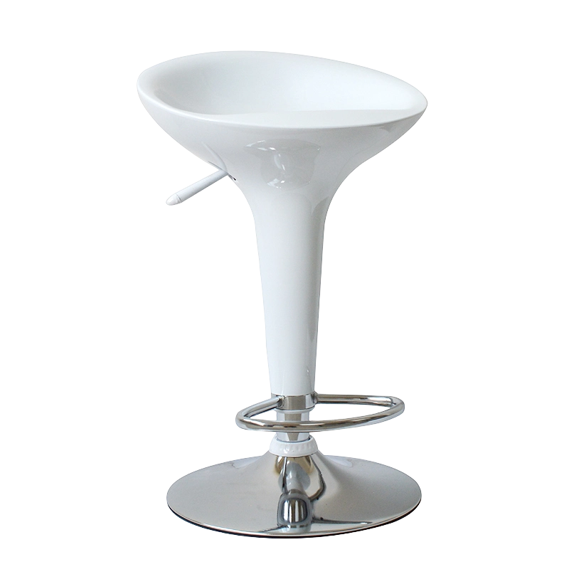 Fehér ABS műanyag forgó emelő bárszék (GY-901)